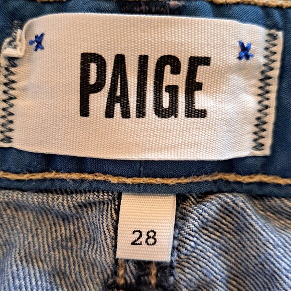 Paige Skyline Boot Dark Wash Jeans Size 28 - Picture 6 of 9